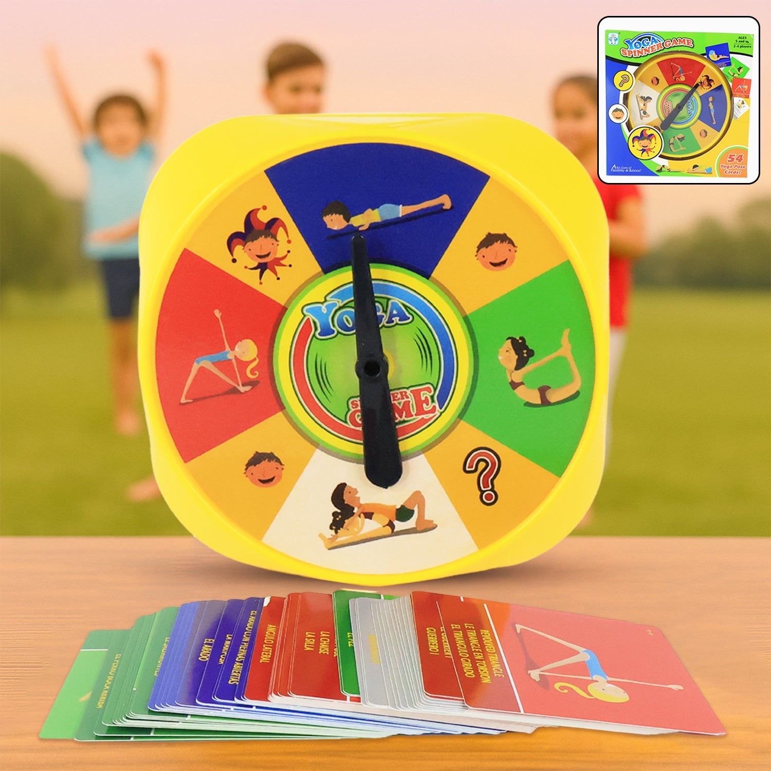 Yoga Spinner Game Set Yoga Spinner Game Set